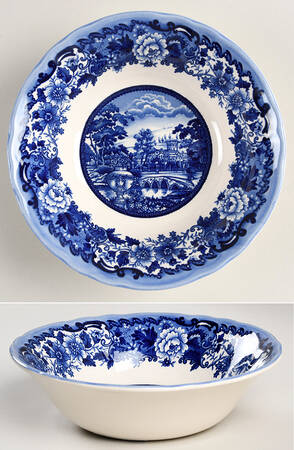 Belmont Dark Blue Soup/Cereal Bowl