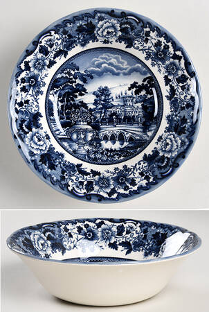 Belmont Dark Blue Soup/Cereal Bowl