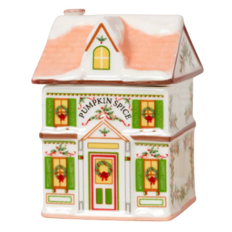 Lenox Village (2nd Edition) Pumpkin Spice Spice Jar & Lid