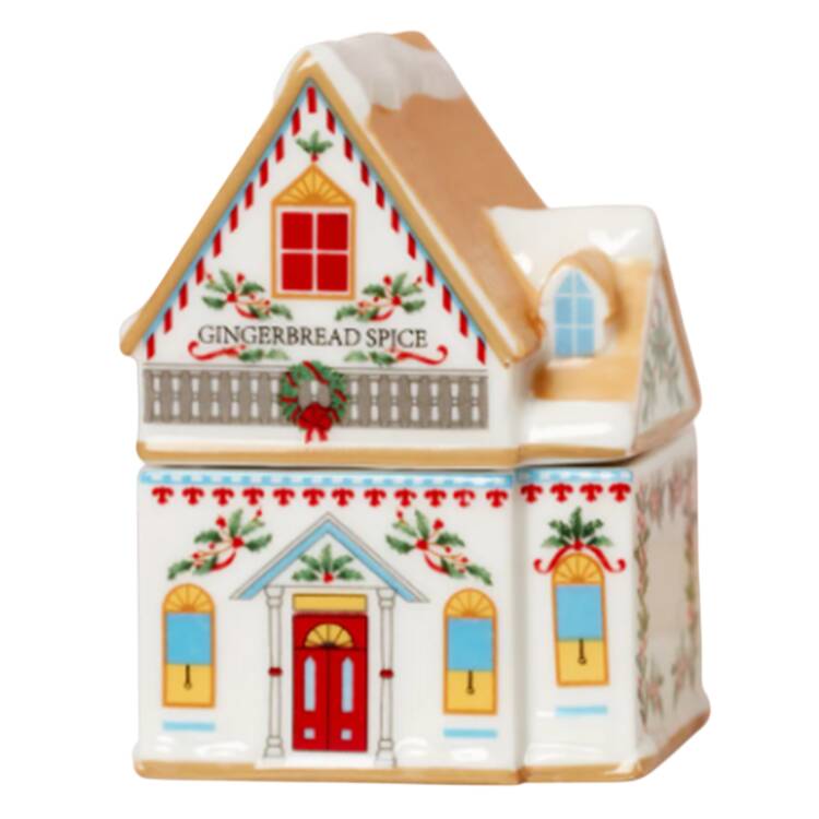 Lenox Village (2nd Edition) Gingerbread Spice Spice Jar & Lid