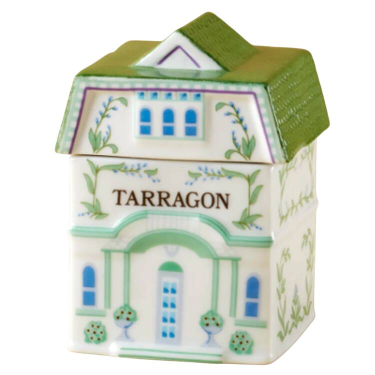 Lenox Village (2nd Edition) Tarragon Spice Jar & Lid