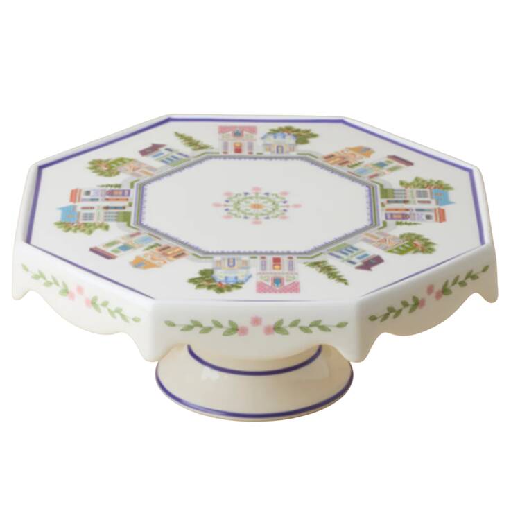 Lenox Village (2nd Edition) 10" Diameter Pedestal Cake Stand