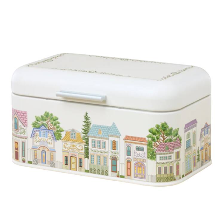 Lenox Village (2nd Edition) Metal Bread Box
