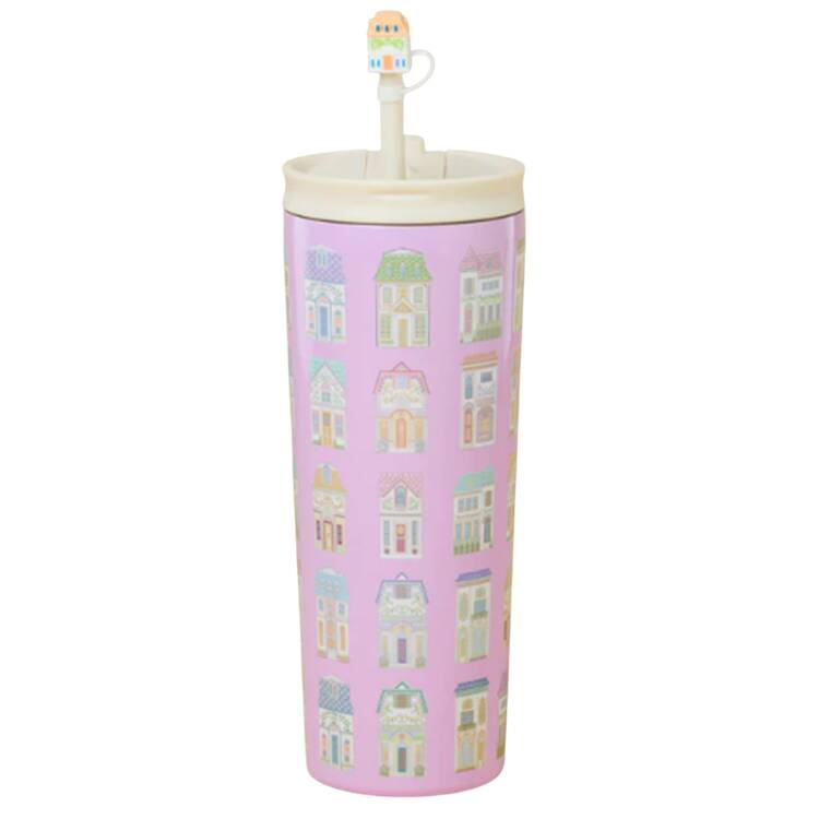 Lenox Village (2nd Edition) Metal Tumbler & Plastic Lid with Straw