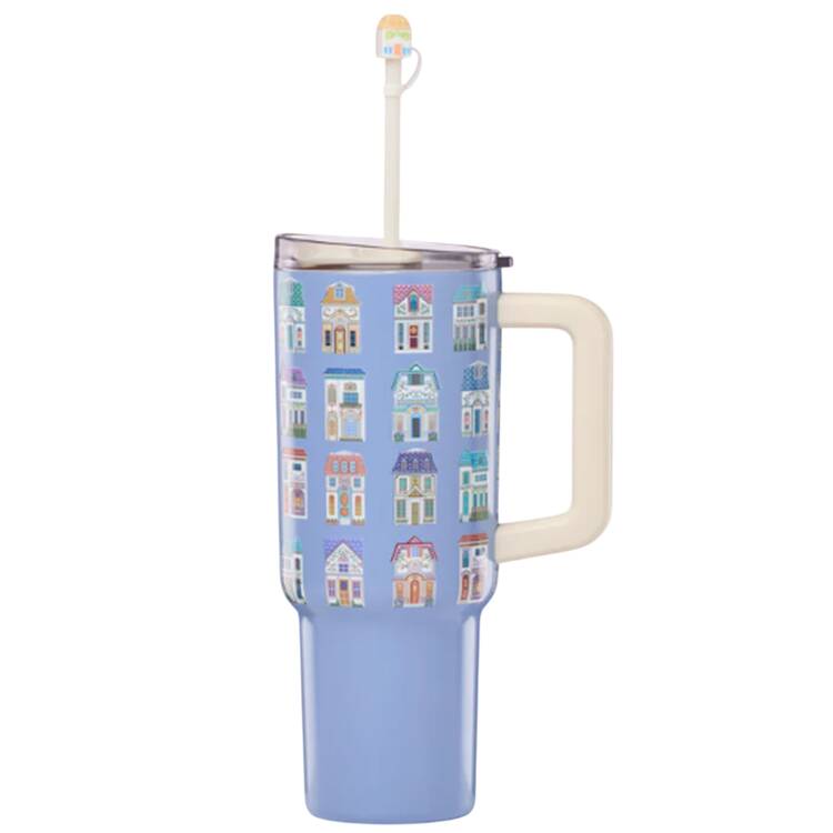 Lenox Village (2nd Edition) Metal Tumbler & Plastic Lid with Straw