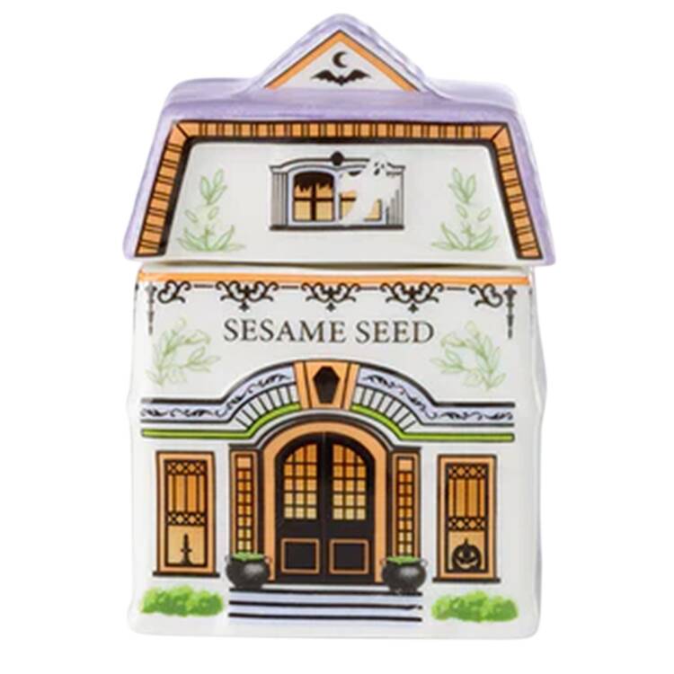 Lenox Village (2nd Edition) Sesame Seeds Spice Jar & Lid