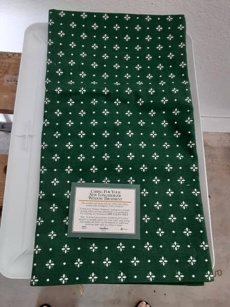Table Linens & Accessories 75" x 18" Valance Curtain