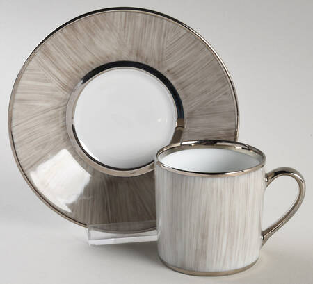 LPD12 Flat Demitasse Cup & Saucer Set