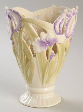 Pierced Iris Vase by Lenox