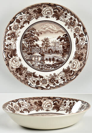 Belmont Brown Individual Dinner Bowl