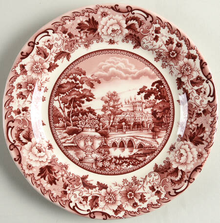 Belmont Pink Salad Plate