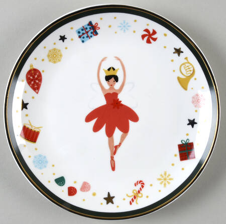 Nutcracker Ballet Tidbit Plate