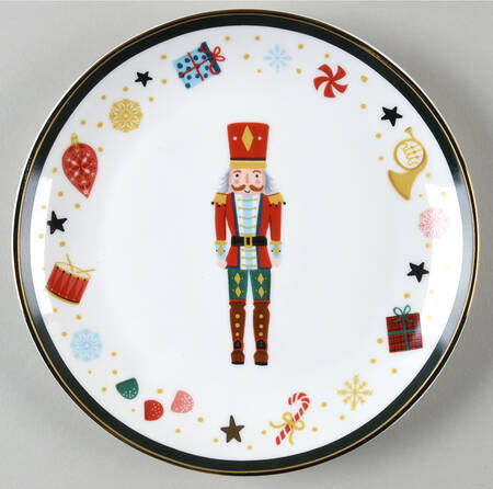 Nutcracker Ballet Tidbit Plate