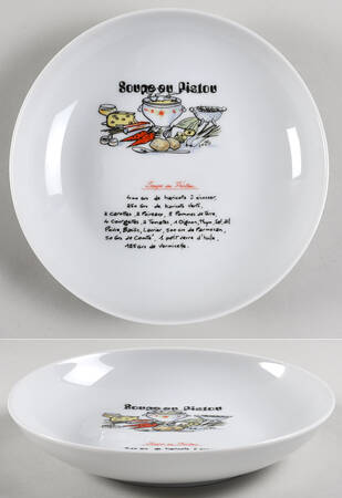 LPV5 Coupe Soup Bowl by Le Pavillon de la Porcelaine