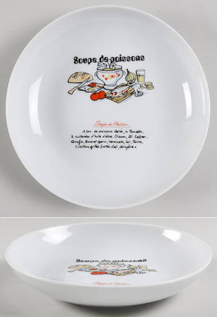 LPV5 Coupe Soup Bowl by Le Pavillon de la Porcelaine