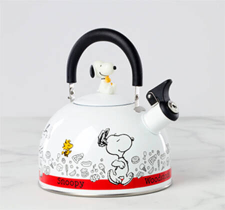 Chef Snoopy Metal Kettle & Lid