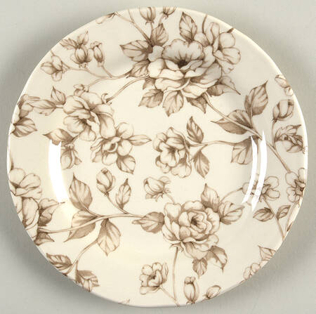 Buff Beauty Beige Salad Plate