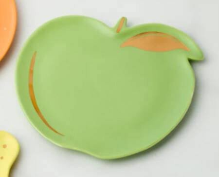 Tutti Fruity Figural Canape Plate