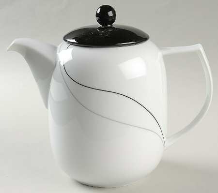 Threads Coffee Pot & Lid by Mikasa