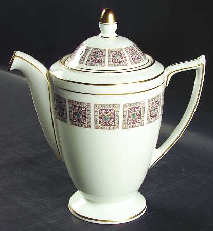 Acanthus Coffee Pot & Lid