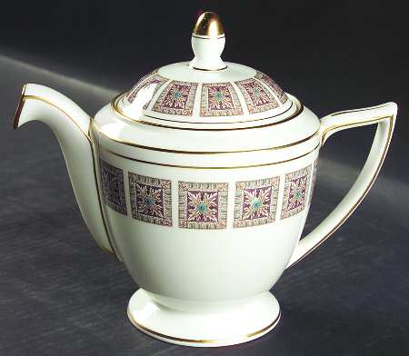 Acanthus Teapot & Lid