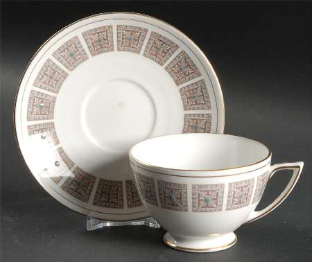 Acanthus Footed Cup & Saucer Set