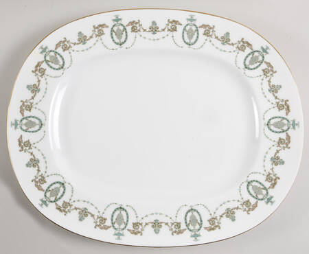 Adam 14" Oval Serving Platter by Minton