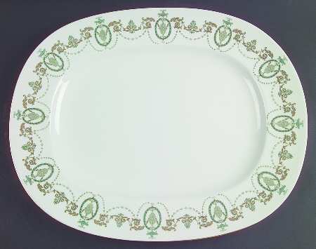 Adam 17" Oval Serving Platter