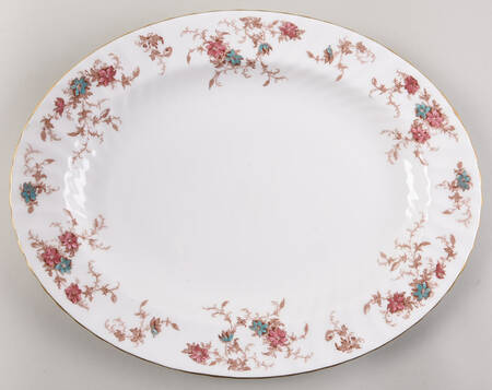 Ancestral (GLOBE BACKSTAMP) 13" Oval Serving Platter