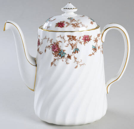 Ancestral (GLOBE BACKSTAMP) Small Coffee Pot & Lid