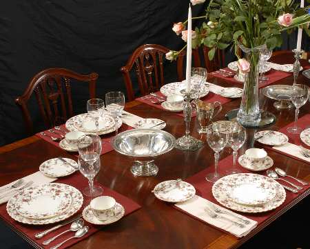 Ancestral (GLOBE BACKSTAMP) 40 Piece Estate Set