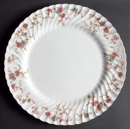 Ancestral (GLOBE BACKSTAMP) 13" Chop Plate (Round Platter)
