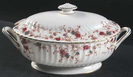 Ancestral (GLOBE BACKSTAMP) Tureen &  Lid