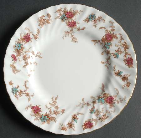 Ancestral (GLOBE BACKSTAMP) Dessert/Pie Plate