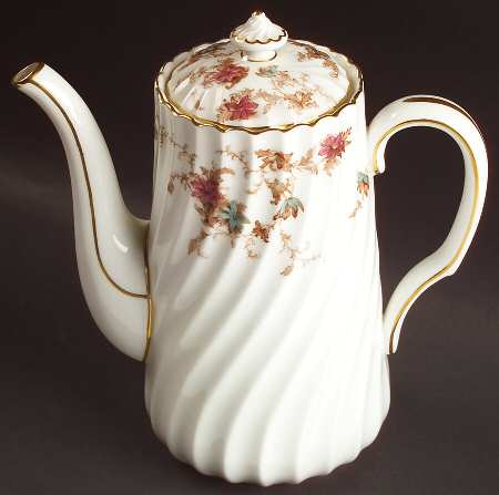 Ancestral (GLOBE BACKSTAMP) Mini Coffee Pot & Lid