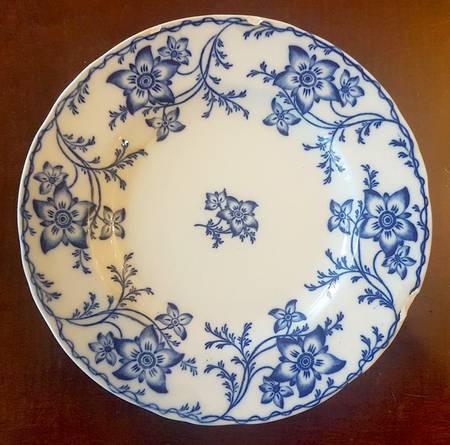 Anemone Large Rim Soup Bowl