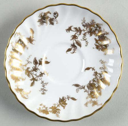 Ancestral Gold Saucer for Demitasse Cup