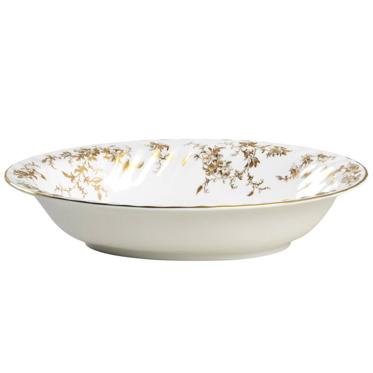 Ancestral Gold 10" Oval Vegetable Bowl