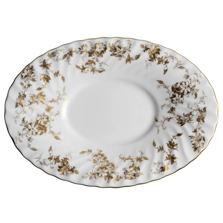Ancestral Gold Underplate for Gravy Boat