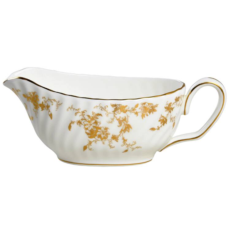 Ancestral Gold Gravy Boat