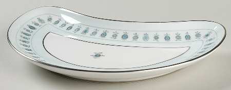 Ancient Lights Crescent Salad Plate