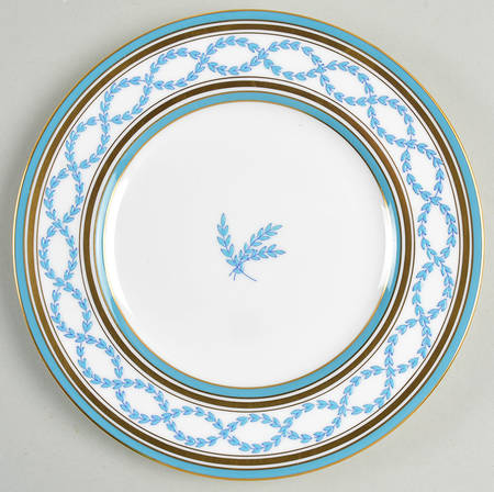 Antoinette Aqua Salad Plate