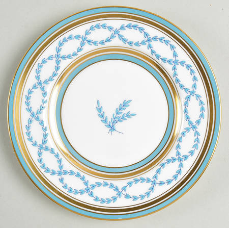 Antoinette Aqua Bread & Butter Plate