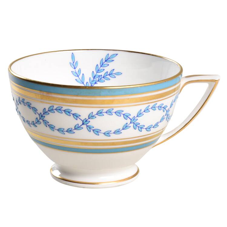 Antoinette Aqua Footed Cup by Minton