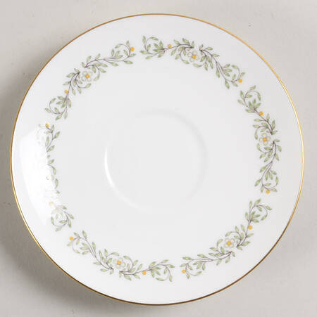 April Saucer for Footed Cup