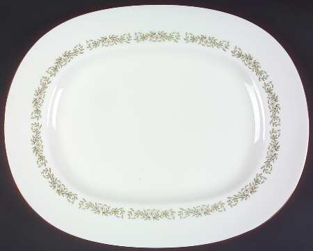 April 14" Oval Serving Platter