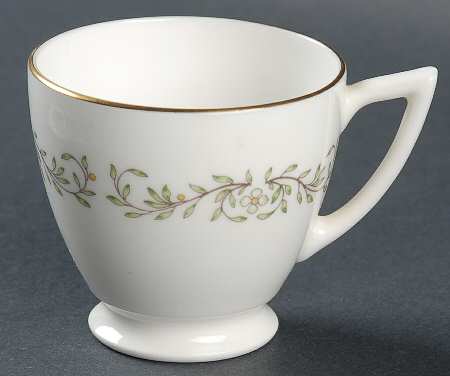 April Footed Demitasse Cup