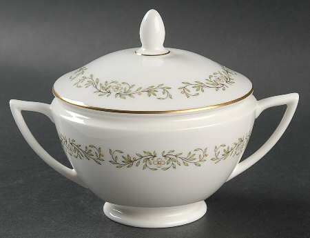 April Sugar Bowl & Lid
