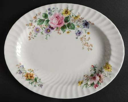 Arcadia 14" Oval Serving Platter