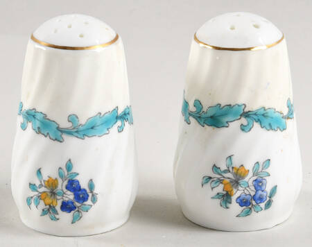 Ardmore Ivory and Turquoise Salt & Pepper Set